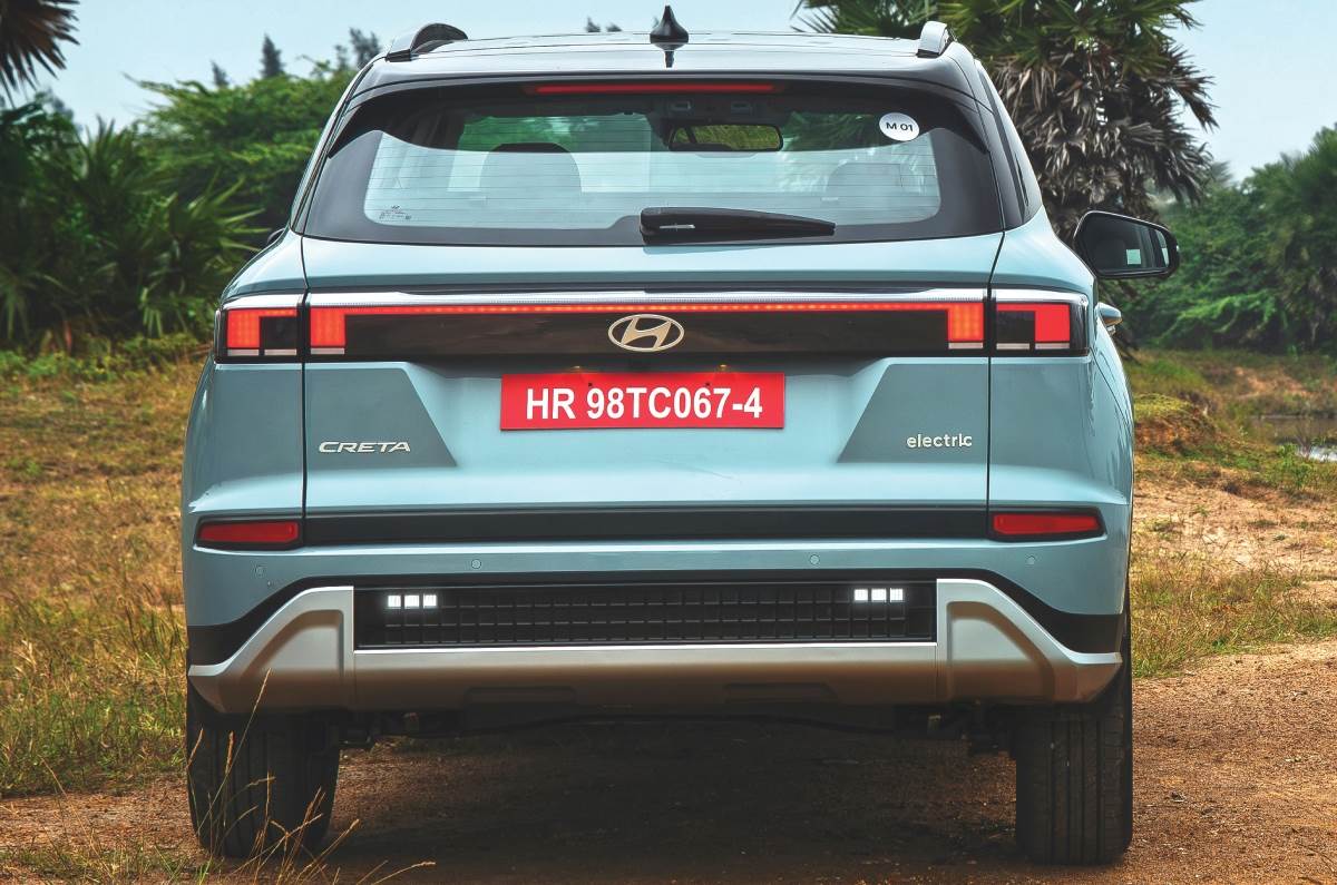 Hyundai Creta Electric rear static Hyundai Creta Electric rear static