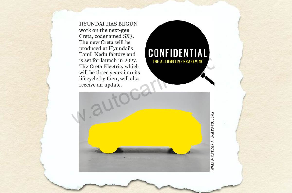 Next-gen Hyundai Creta launch in 2027 Next-gen Hyundai Creta launch in 2027