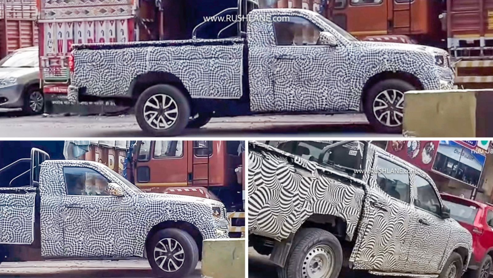 Mahindra Scorpio N Pickup Spied
