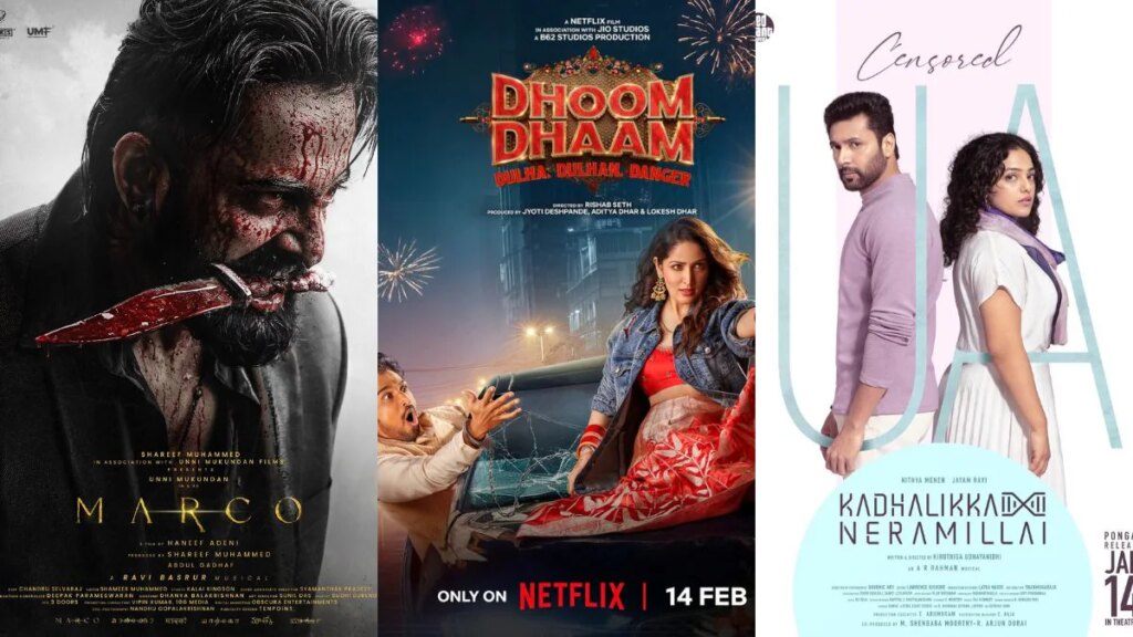OTT Releases This Week (Feb 10 - Feb 16): Marco, Dhoom Dham, Kadhalikka Neramillai, and More